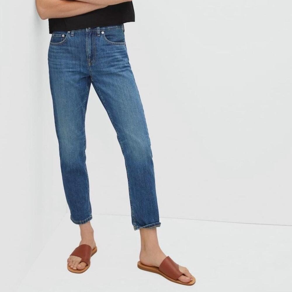 Everlane The Super Soft Relaxed Jean Vintage Blue Size 33 Regular NWT